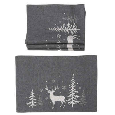 Poly-Viscose Animals/Nature Rectangle Placemat