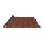 Tapis de zone brun à motif-2129615349