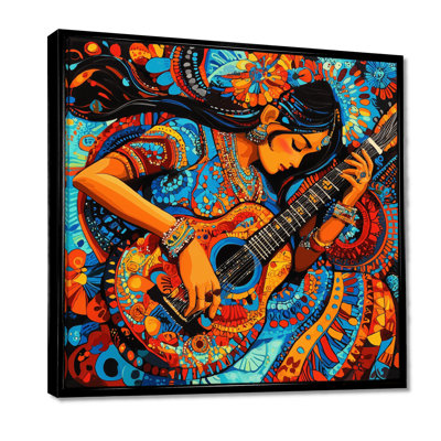 Décoration murale Saraswati, déesse de la connaissance, l'hindouisme I - Hindouisme