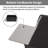Wardrobe Clothes Organizer, Drawer Organizer Clothes, Black Clothe Storage Bins, 5 Grids Divider Organizers, Storage Organizer For Tshirt, Pants, Sweater, Scarf, 4-Pack