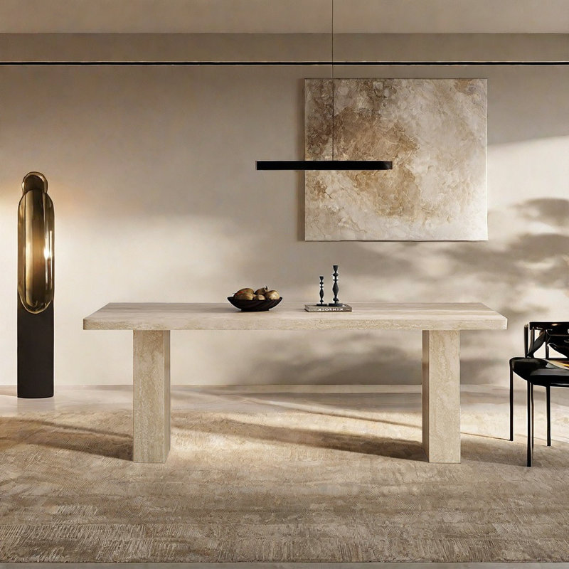 Lachezara Dining Table, 29.5"H x 63"L x 31.5"W