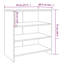 Gellman 70cm Sideboard-1996118415