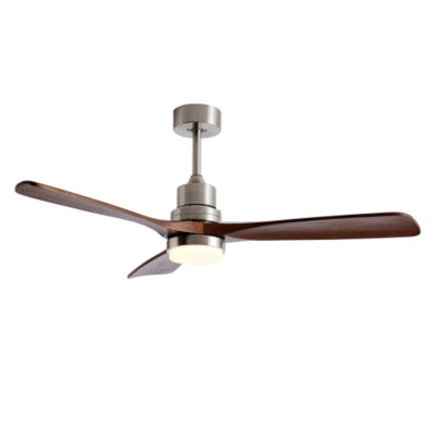 Ventilateurs de plafond en bois avec éclairage