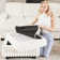 Soft Imitation Wool Plush Storage Ottoman Part E Module For Modular Sofa