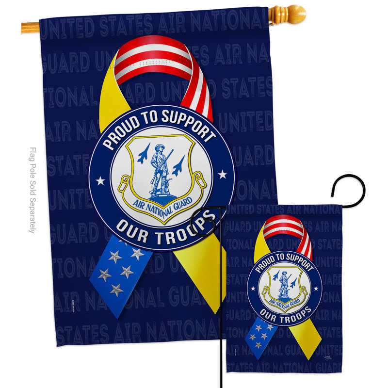 Double Sided 40'' H x 28'' W Polyester