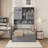 Wooden Daybed With Hydraulic bed and All-in-One Cabinet and Shelf-2014475500-2014475501