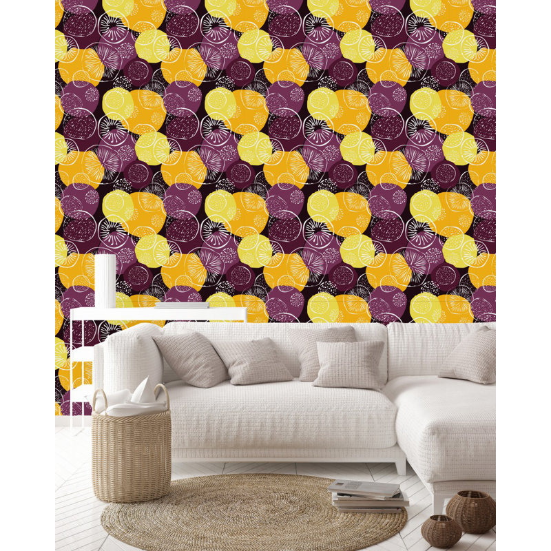 Brightly Circle Pattern Wallpaper