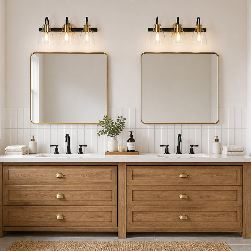 Grossberndt 1/2/3/4-Light Dimmable Vanity Light, 3
