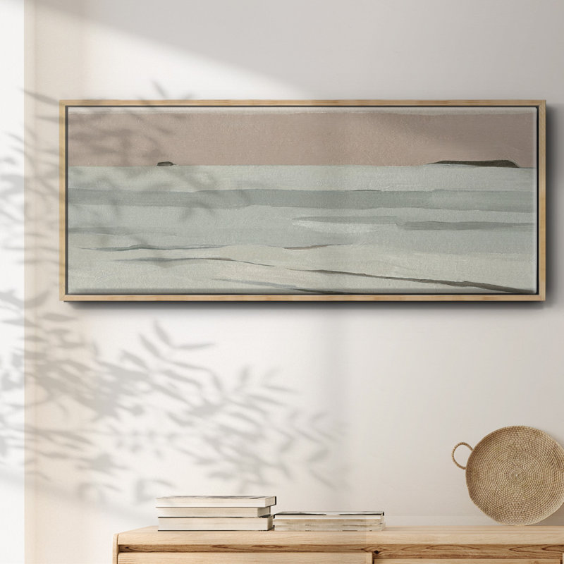 «Mute Tonal Horizon II», toile encadrée, H 20 po x l 50 po