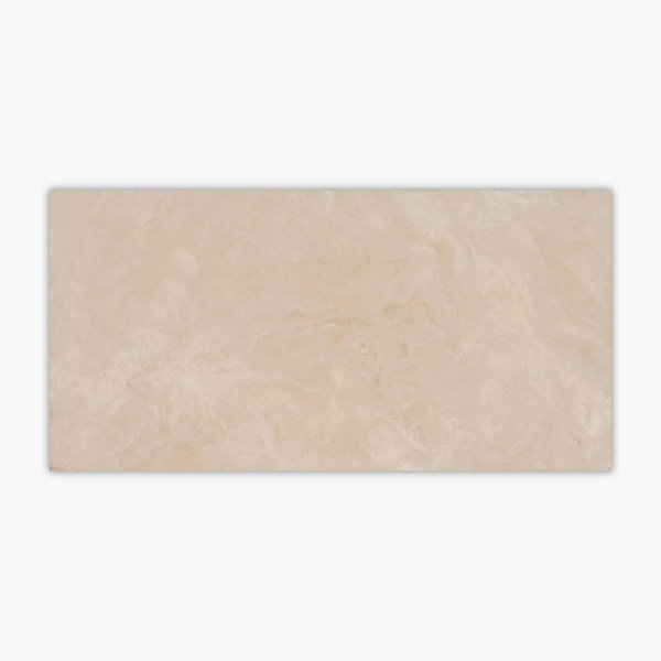 Ivory Honed Filled 12x24 Travertine Tile