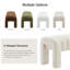 Gliese 160cm Beige Linen H-Shape Channel Tufted Upholstered Bench-524537484-524537490