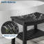 Waterproof HDPE Shower Bench with Lower Storage Shelf, Heavy Duty Bath Seat Stool, 180KG Capacity for Adults & Seniors-1321471204