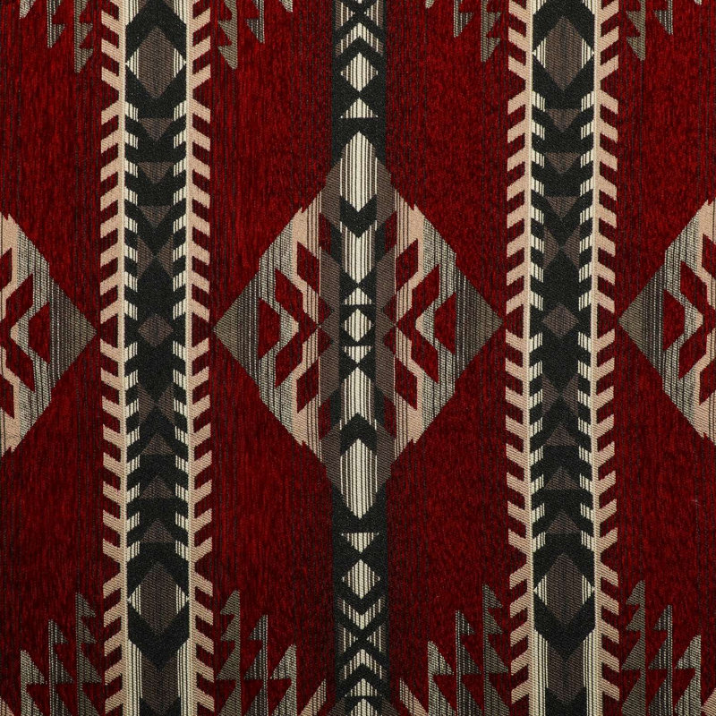 Wooded River Gallop Claret- Fabric by the Yard