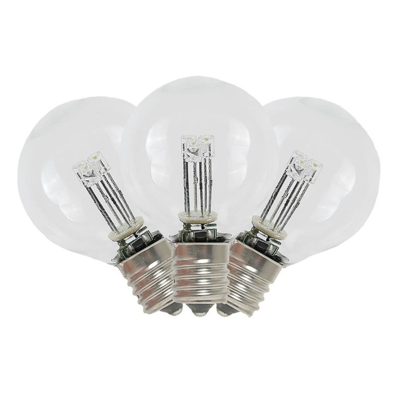 G30 LED Light Bulbs, Pure White