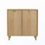 Armoire de rangement pour la lessive inclinée avec panier intérieur amovible
