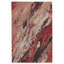 Tapis abstrait rose / rouge-1084210909