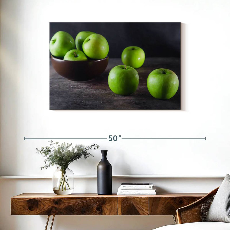 Apples, 24" H x 36" W