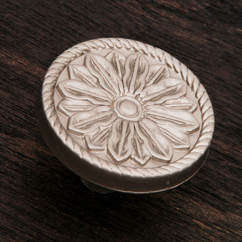 CK Series 1 1/4" Diameter Mushroom Knob, Satin Nickel (Pewter)