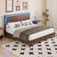 Grand lit plateforme Carnbrock de 47 po avec lumières DEL, noir-1534031711-1534031709