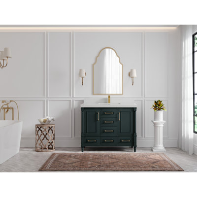 Aberdeen 42'' Single Bathroom Vanity with Top