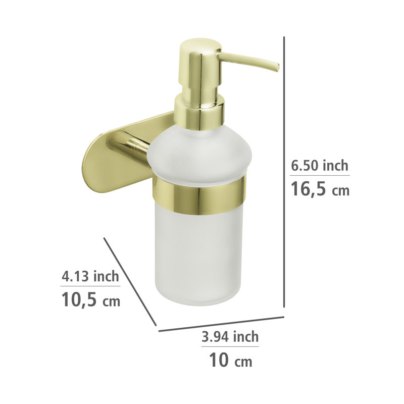 Turbo-Loc Orea Gold Matt Soap / Lotion Dispenser