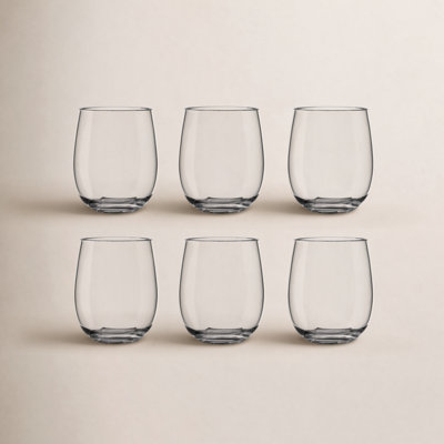 Laya Acrylic Stemless Wine Glass - Clear - 18 oz