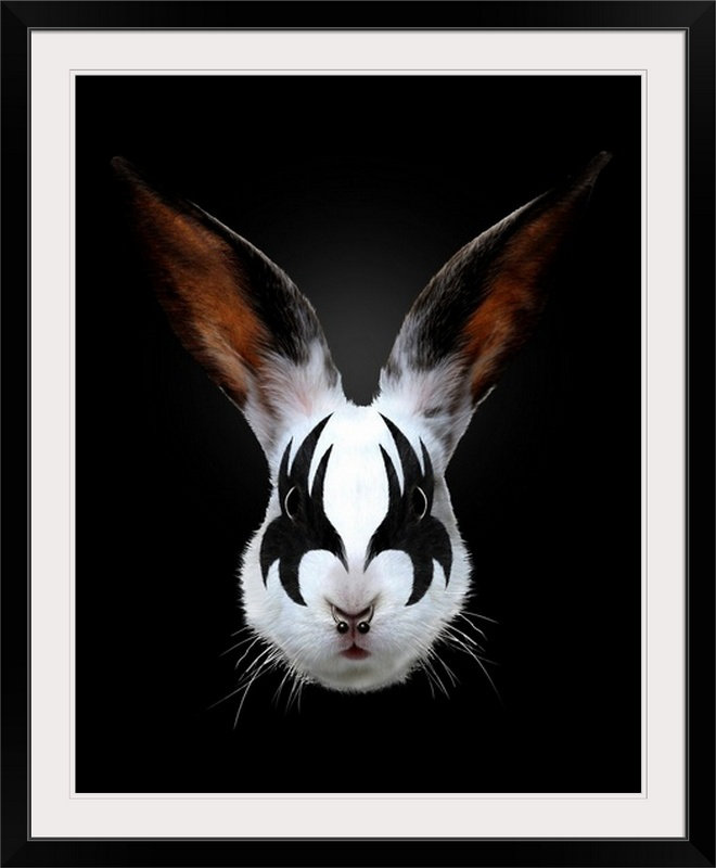 Asotin «Rabbit Rocks», impression de Robert Farkas, Cadre noir, H 38 po x l 32 po x P 1 po