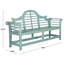 Banc de jardin en bois Kalandria-234575374