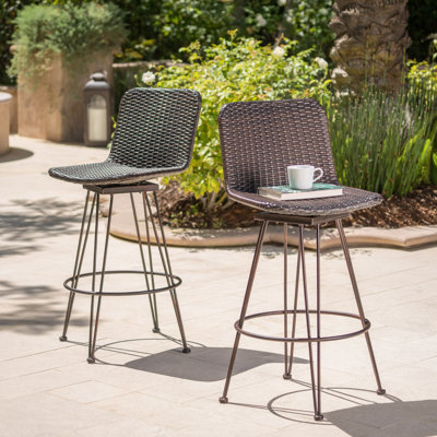 Octavius 27" Patio Bar Stool by George Oliver