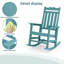 Chaise Adirondack berçante en plastique Anick-1357277759
