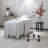Utility Cart with Wheels Adjustable Height Storage Cart with Tray Rolling craft cart-106892585