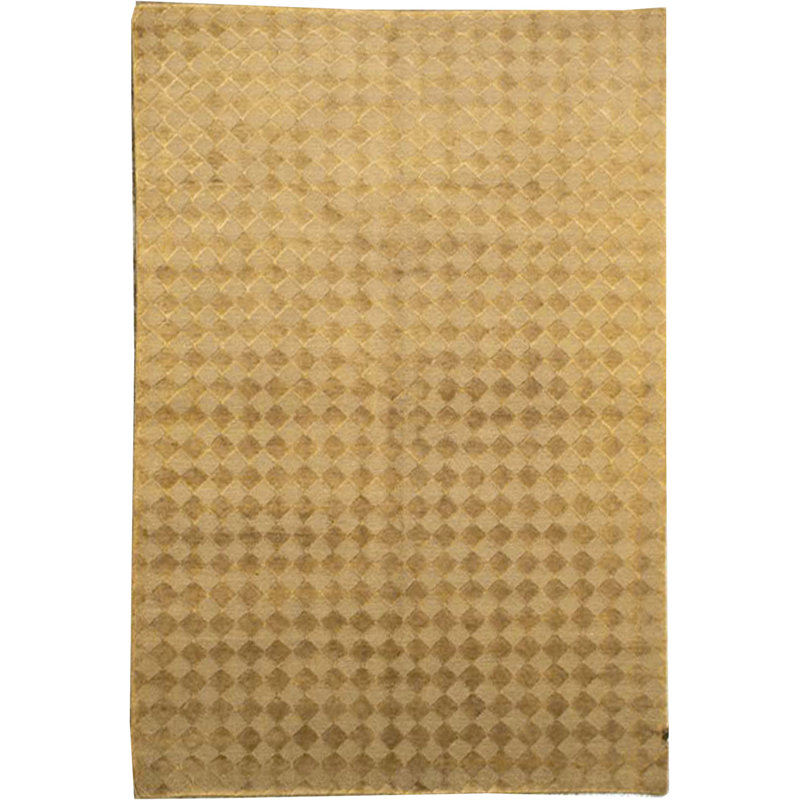 Himalayan Wool Checkered Area Rug