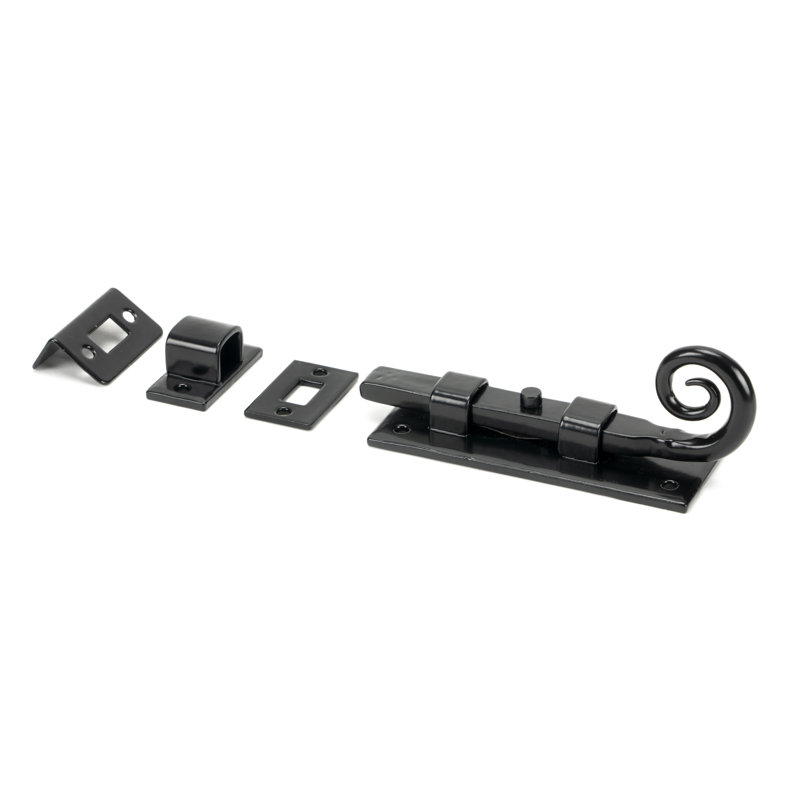 Monkeytail Universal Bolt, 3.6cm H x 9.1cm W x 4cm D, Black