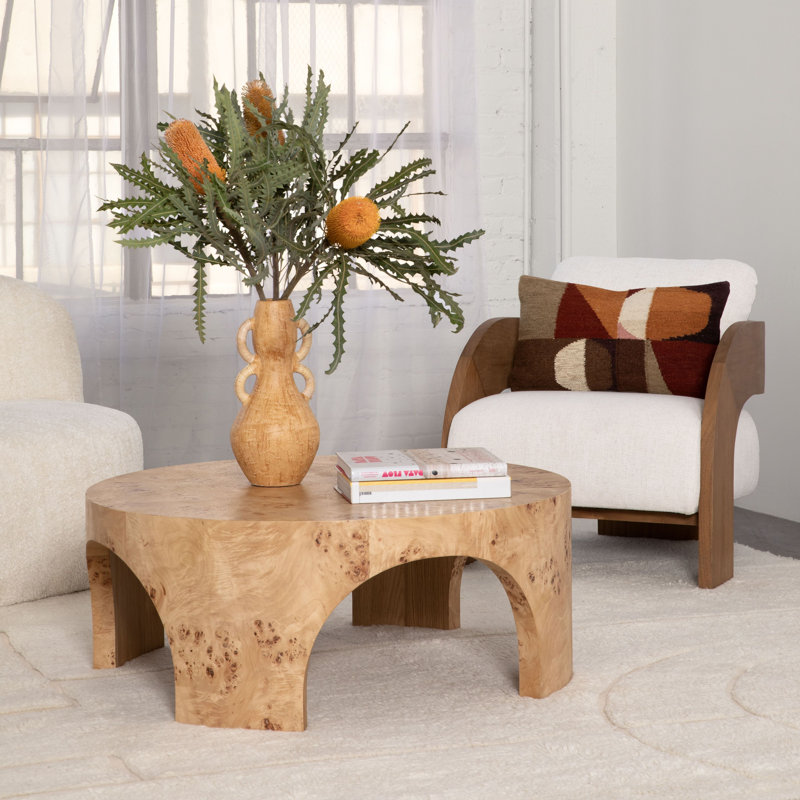 Maravi Upholstered Occasional Chair, Beige