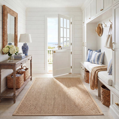 Delapena Natural Fiber Seagrass Rug