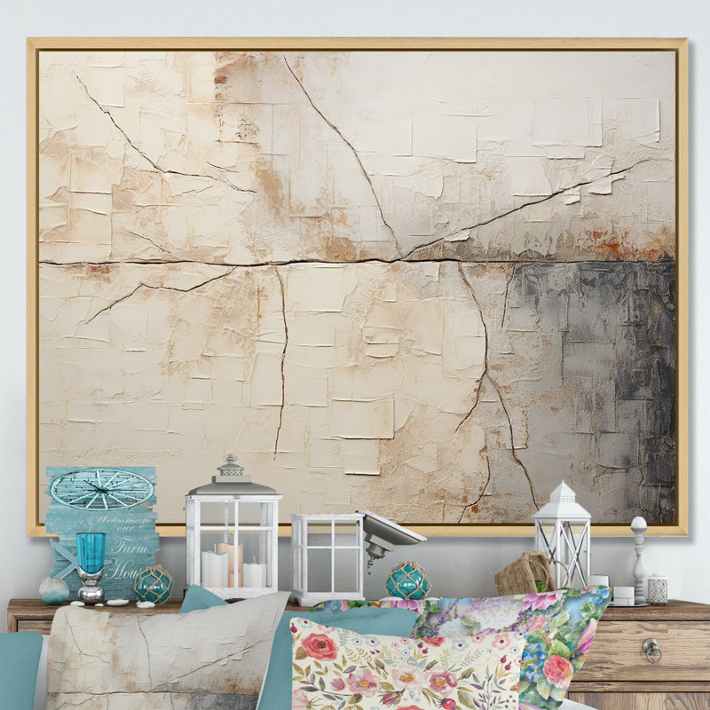 «Simplicity Winter Dream II», reproduction sur toile, Cadre naturel flottant, H 24 po x l 32 po x P 1 po