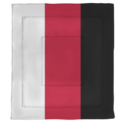 Modern & Contemporary Polyester Percale Striped Comforter