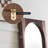Retro North American Black Walnut Wood Wall-Mounted Full-Length Mirror-118661872
