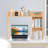 Lalaine 28.9" x 37.2" Wood Standard Bookcase