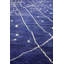 Tapis marocain rectangulaire en laine unique 6 pi 8 po x 10 pi 2 po Moroccan Rugs