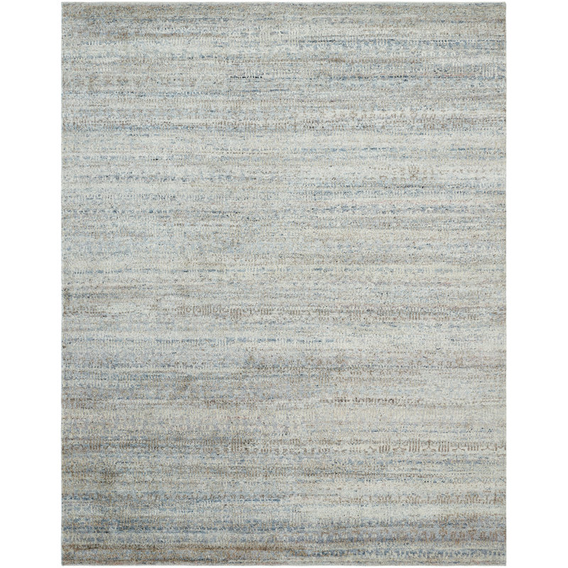 Tapis en laine noué à la main Harjinder, 8 pi x 10 pi