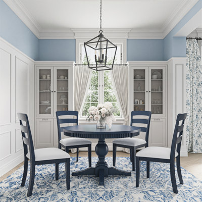 Alper Dining Set With Ladderback Chair