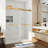 Opal Mirage MCOCOD 54" W x 76" H Double Smooth Sliding Frameless Shower Door with 3/8" (10mm) Clear Glass-74716012