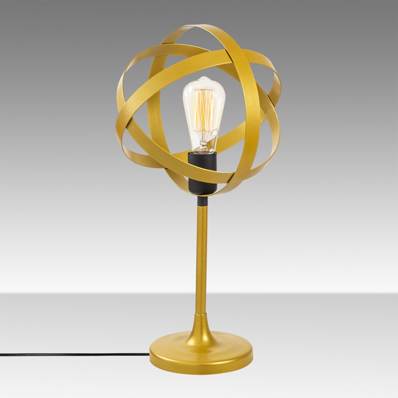Lampe de table, Doré / Noir, Or