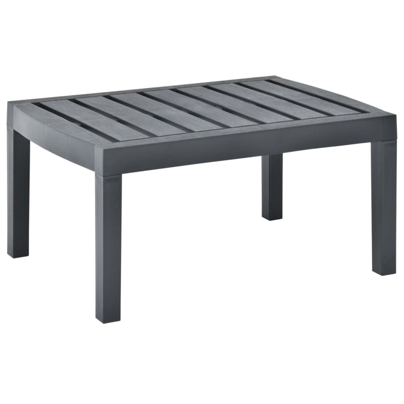 Jernigan Plastic Coffee Table, Anthracite