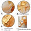 Or blanc, champagne, lever de soleil, spirales I - abstrait, spirales abstraites, art mural-1713613023-1713613020