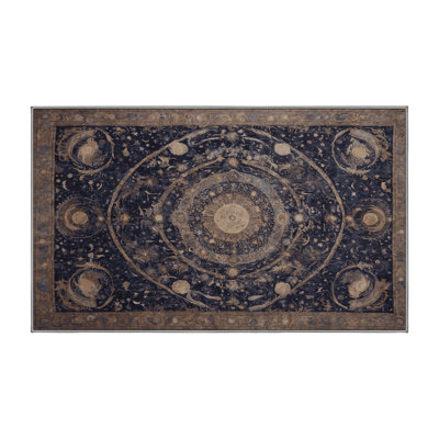Machine Washable Gray Area Rug