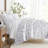 Comforter Set Patterned Microfiber All Season Down-Alternative Ultra Soft Bedding in Abstract Garden-105813991