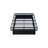 Modern Style Heavy Duty King Size Bed Base Frame Made With Metal In Black