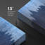 Style grunge, forêt de pins bleus, silhouette, nature sauvage, art numérique, ultra moderne-102298924-102298928